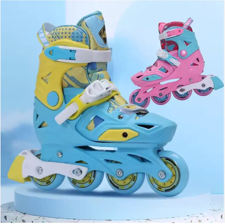 Adjustable Inline Roller Skates Slalom Freestyle