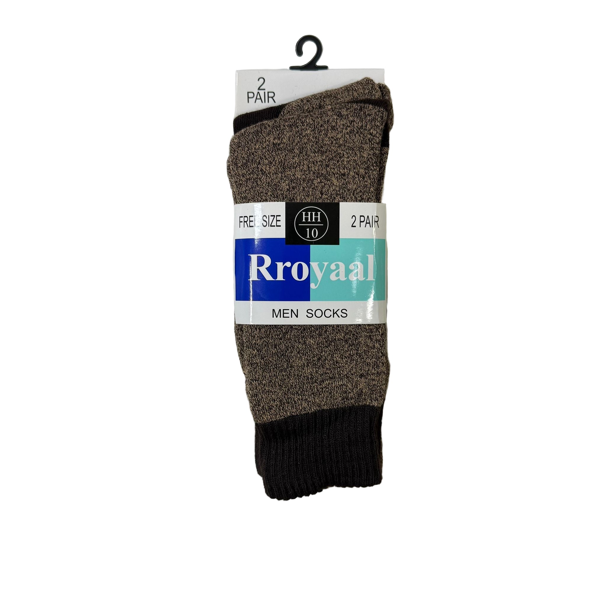 Pack of men's socks with Rroyaal branding on a white background